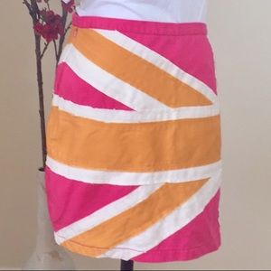 Boden U.K. Flag Skirt
